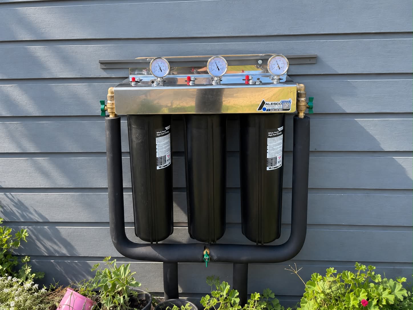 Full Home Filtration supplied and installed by Alesco Group